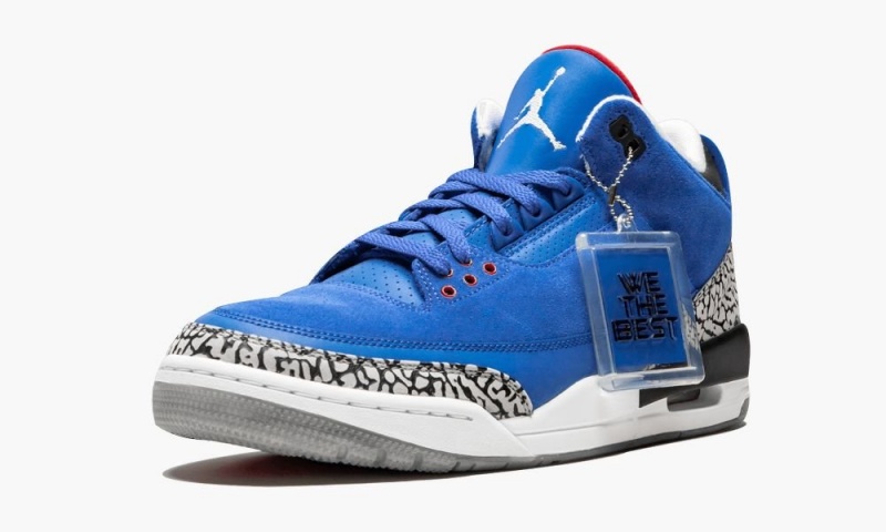 Nike Air Jordan 3 Retro 'DJ Khaled Father of Asahd' Miesten Kengät Kuninkaallinen Sininen Valkoinen Mustat Punainen | 732SADWXM