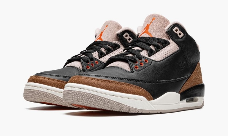 Nike Air Jordan 3 Retro 'Desert Elephant' Miesten Kengät Mustat Oranssi Khaki Harmaat | 940UNYCJX