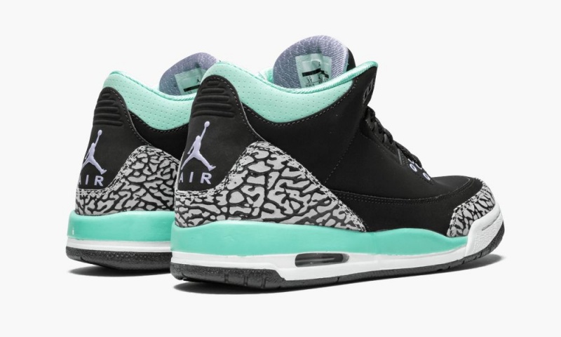 Nike Air Jordan 3 Retro GG 'Black Mint' Lasten Kengät Mustat | 142KHWDAT