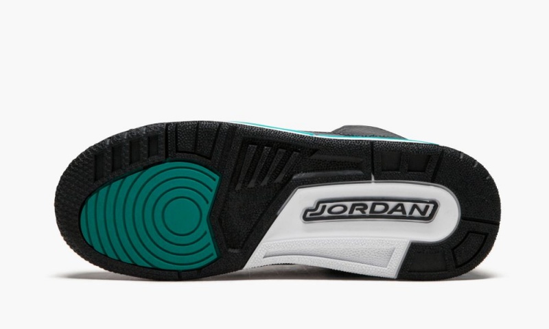 Nike Air Jordan 3 Retro GG Lasten Kengät Mustat Metal Kultaiset Turkoosi | 421VOAQIJ