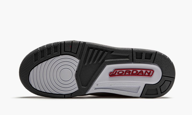 Nike Air Jordan 3 Retro GS 'Cool Grey' Lasten Kengät Hopea Punainen Syvä Harmaat | 187ZOKLVR
