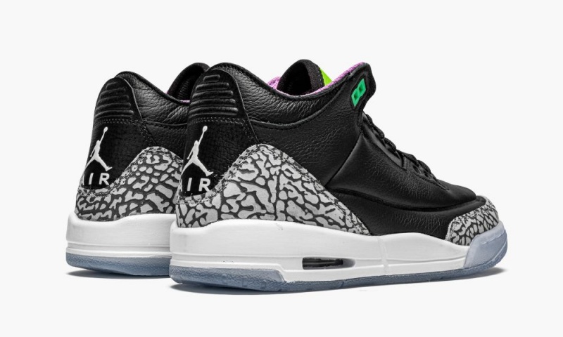 Nike Air Jordan 3 Retro GS 'Electric Green' Lasten Kengät Mustat Valkoinen Vihreä | 340QZFXJV