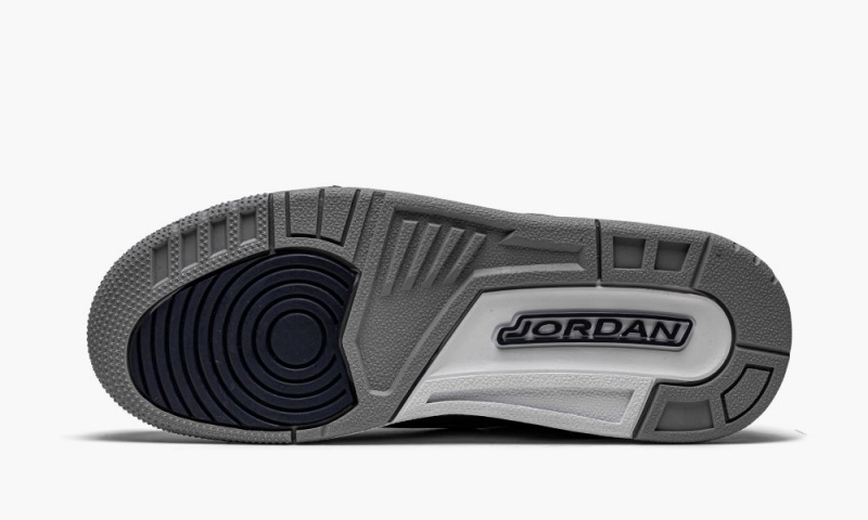 Nike Air Jordan 3 Retro GS 'Georgetown' Lasten Kengät Laivastonsininen Harmaat | 483TLBNQE