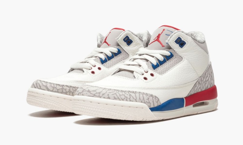 Nike Air Jordan 3 Retro (GS) 'International Flight' Lasten Kengät Kuninkaallinen Sininen Vaaleanbeige | 914ZLXRTW