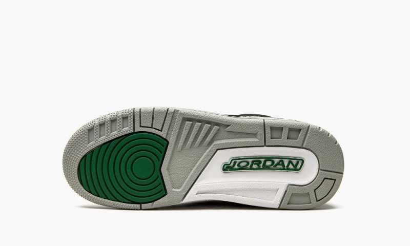 Nike Air Jordan 3 Retro GS 'Pine Green' Lasten Kengät Mustat Syvä Vihreä Harmaat | 263PBMIAH