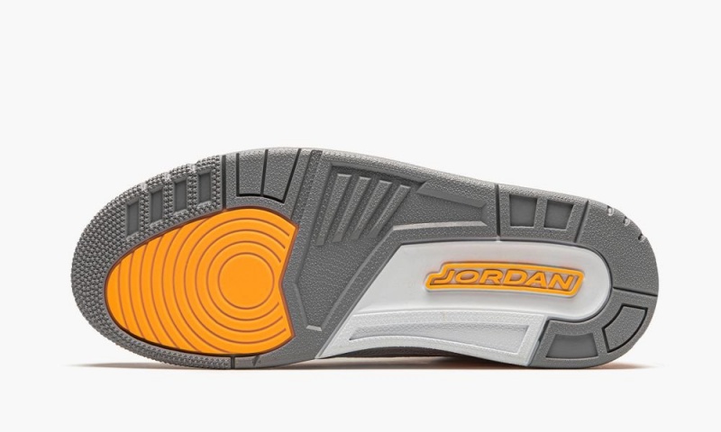 Nike Air Jordan 3 Retro 'Laser Orange' Naisten Kengät Valkoinen Oranssi Harmaat | 341TGBDFX