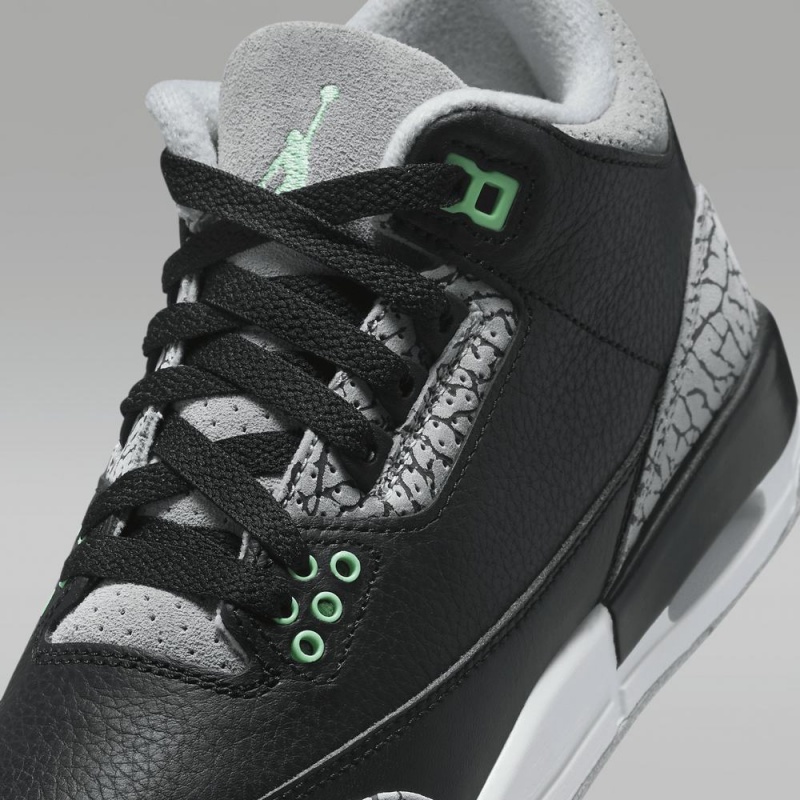 Nike Air Jordan 3 Retro Lasten Kengät Mustat Harmaat | 941HCDWRV