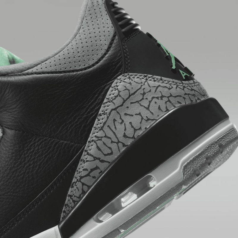 Nike Air Jordan 3 Retro Lasten Kengät Mustat Harmaat | 941HCDWRV
