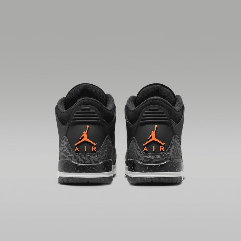 Nike Air Jordan 3 Retro Lasten Kengät Mustat | 419RCTPQE