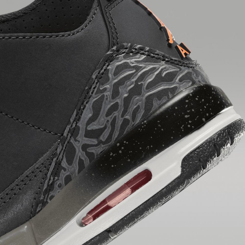 Nike Air Jordan 3 Retro Lasten Kengät Mustat | 419RCTPQE