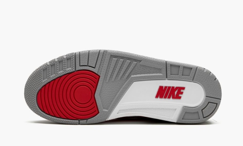Nike Air Jordan 3 Retro 'Red Cement/Unite' Miesten Kengät Punainen Harmaat Mustat | 951SOUVJY