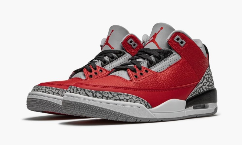 Nike Air Jordan 3 Retro SE 'Unite - CHI Exclusive' Miesten Kengät Punainen | 380FCUTYP