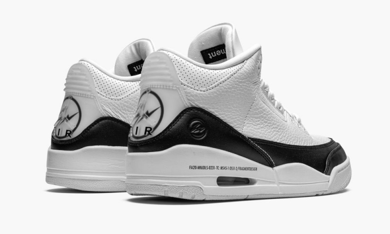 Nike Air Jordan 3 Retro SP 'Fragment' Miesten Kengät Valkoinen Mustat | 195GUJVCD