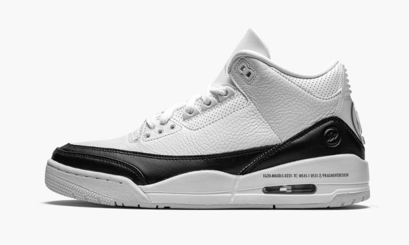 Nike Air Jordan 3 Retro SP \'Fragment\' Miesten Kengät Valkoinen Mustat | 195GUJVCD