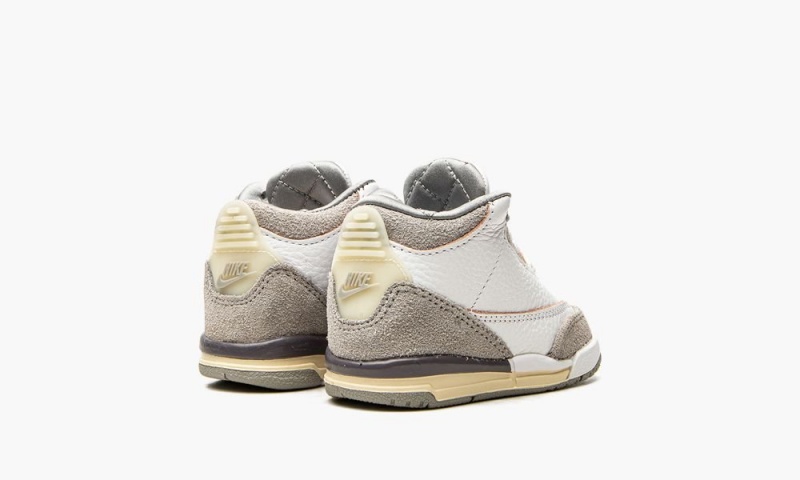 Nike Air Jordan 3 Retro SP TD 'A Ma Maniere - Raised By Women' Lasten Kengät Valkoinen Harmaat | 561JXTESU