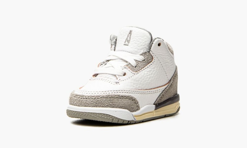 Nike Air Jordan 3 Retro SP TD 'A Ma Maniere - Raised By Women' Lasten Kengät Valkoinen Harmaat | 561JXTESU