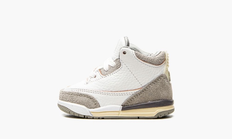 Nike Air Jordan 3 Retro SP TD \'A Ma Maniere - Raised By Women\' Lasten Kengät Valkoinen Harmaat | 561JXTESU