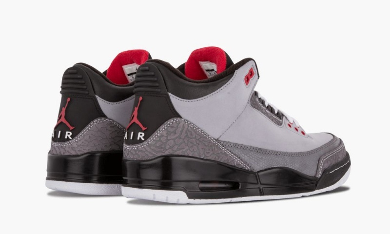Nike Air Jordan 3 Retro 'Stealth' Miesten Kengät Punainen Harmaat | 456HRYWOE
