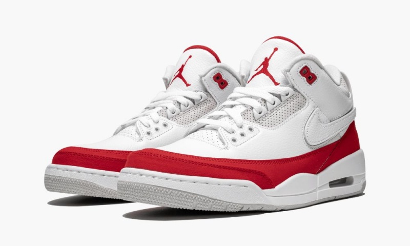 Nike Air Jordan 3 Retro Tinker 'Air Max 1 - University Red' Miesten Kengät Valkoinen Punainen | 962CQDUKO