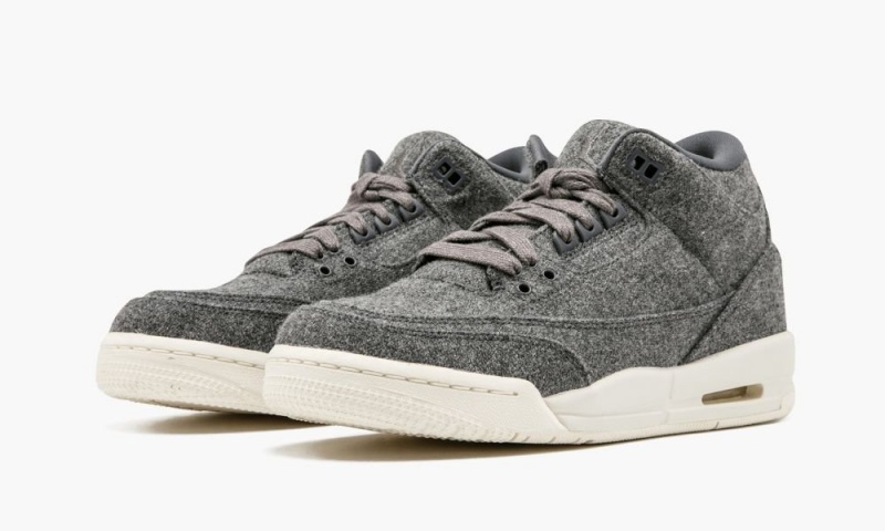 Nike Air Jordan 3 Retro Villa BG 'Villa' Lasten Kengät Tummanharmaat | 836XEZWOQ