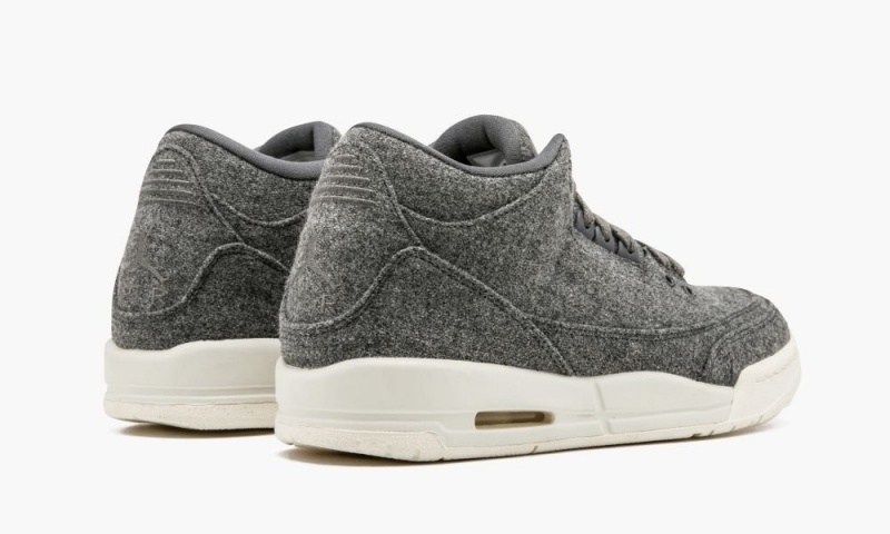 Nike Air Jordan 3 Retro Villa BG 'Villa' Lasten Kengät Tummanharmaat | 836XEZWOQ