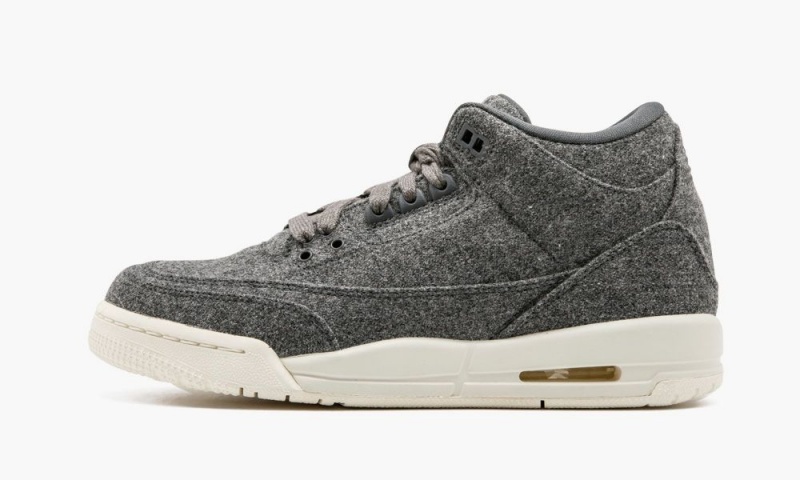 Nike Air Jordan 3 Retro Villa BG \'Villa\' Lasten Kengät Tummanharmaat | 836XEZWOQ