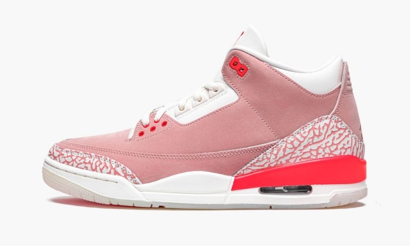 Nike Air Jordan 3 \'Rust Pink\' Naisten Kengät Punainen Pinkki Valkoinen Punainen | 243OLUFAP