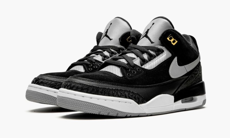 Nike Air Jordan 3 'Tinker Hatfield' Miesten Kengät Mustat Harmaat Metal Kultaiset | 749NPBCMU
