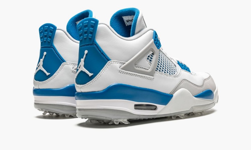 Nike Air Jordan 4 Golf 'Military Blue' Miesten Kengät Valkoinen Sininen | 159RDAEZT