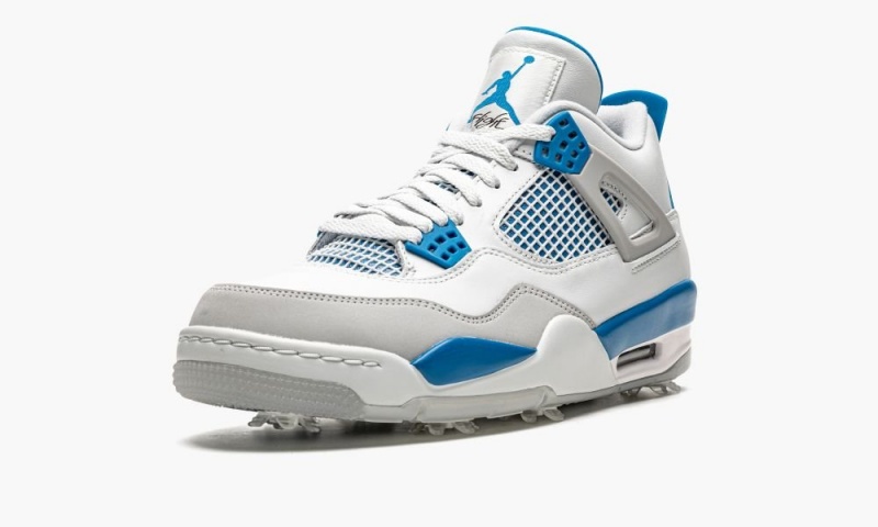 Nike Air Jordan 4 Golf 'Military Blue' Miesten Kengät Valkoinen Sininen | 159RDAEZT