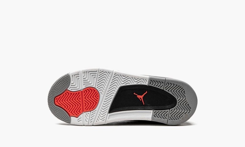 Nike Air Jordan 4 PS 'Infared' Lasten Kengät Tummanharmaat Mustat | 067SKWXNG