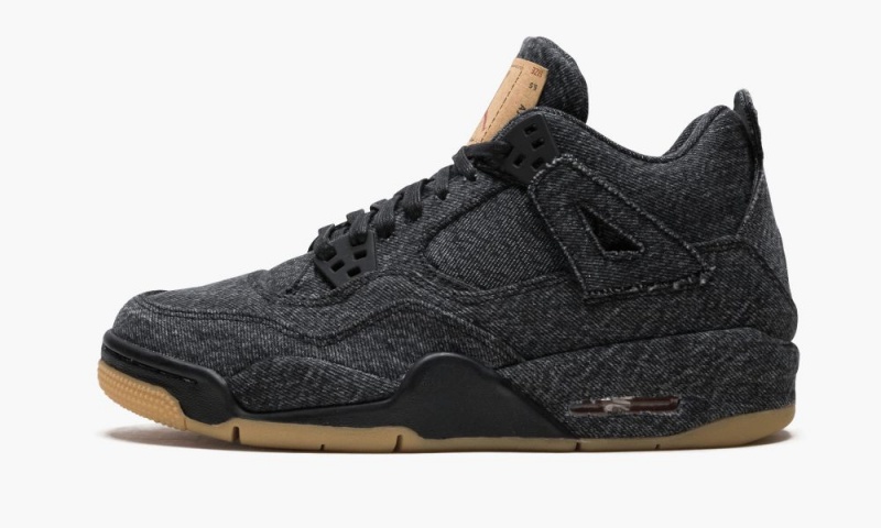 Nike Air Jordan 4 RTR Levis NRG BG \'Levi's\' Lasten Kengät Mustat Ruskea | 693TYXABG