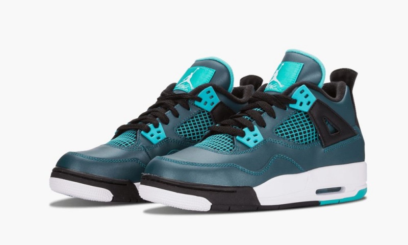 Nike Air Jordan 4 Retro 30th BG 'Teal' Lasten Kengät Turkoosi Valkoinen Mustat | 596VDJIRX