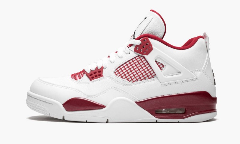 Nike Air Jordan 4 Retro \'Alternate\' Miesten Kengät Valkoinen Mustat Punainen | 963LXGFNP