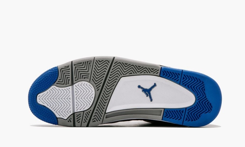 Nike Air Jordan 4 Retro 'Alternate Motorsports' Miesten Kengät Mustat Kuninkaallinen Sininen Hopea | 375SWUFYI