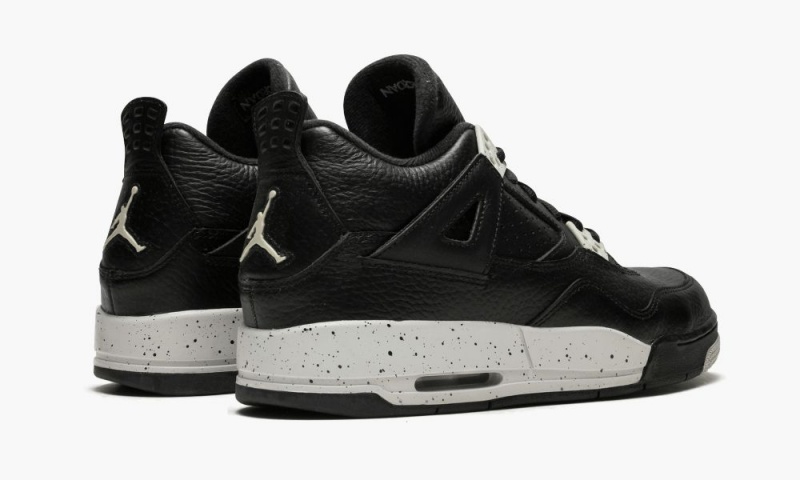 Nike Air Jordan 4 Retro BG 'Oreo' Lasten Kengät Mustat Harmaat Mustat | 762OWZXBE