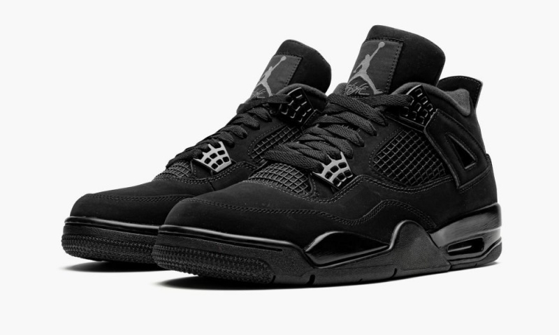 Nike Air Jordan 4 Retro 'Black Cat 2020' Miesten Kengät Mustat Mustat Syvä Harmaat | 456VTOCHA