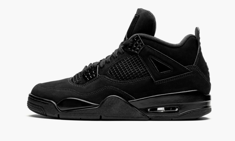 Nike Air Jordan 4 Retro \'Black Cat 2020\' Miesten Kengät Mustat Mustat Syvä Harmaat | 456VTOCHA