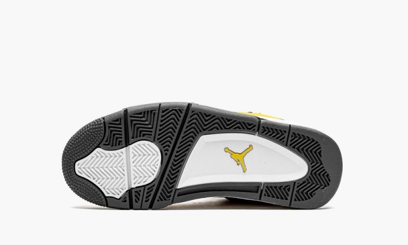 Nike Air Jordan 4 Retro GS 'Lightning 2021' Lasten Kengät Keltainen Tummansininen Harmaat | 972PMSWUZ