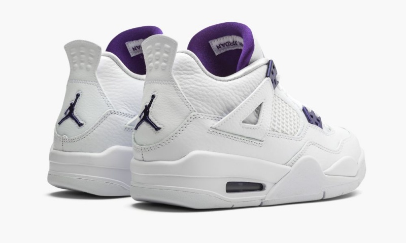 Nike Air Jordan 4 Retro GS 'Metallic Pack - Purple' Lasten Kengät Valkoinen Violetit Metal | 743RGLYHO