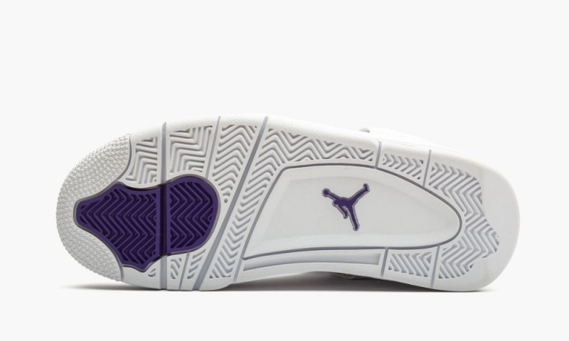 Nike Air Jordan 4 Retro GS 'Metallic Pack - Purple' Lasten Kengät Valkoinen Violetit Metal | 743RGLYHO