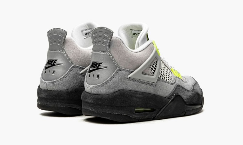 Nike Air Jordan 4 Retro GS 'Neon' Lasten Kengät Harmaat | 872TKLVMA