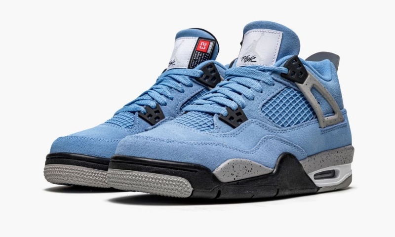 Nike Air Jordan 4 Retro GS 'University Blue' Lasten Kengät Sininen Mustat | 940SFOQNH