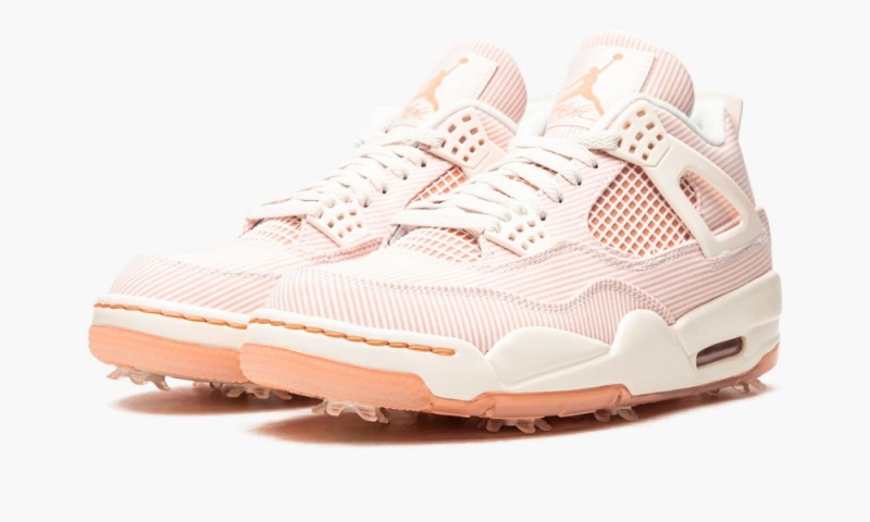 Nike Air Jordan 4 Retro Golf 'Seersucker' Miesten Kengät Pinkki | 132KNJXWO