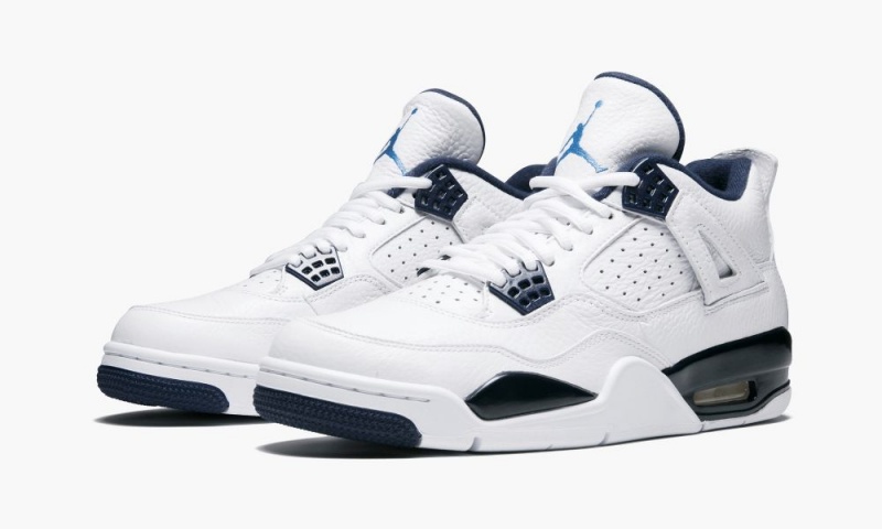 Nike Air Jordan 4 Retro LS 'Legend Blue' Miesten Kengät Valkoinen Sininen | 234TOEYGR