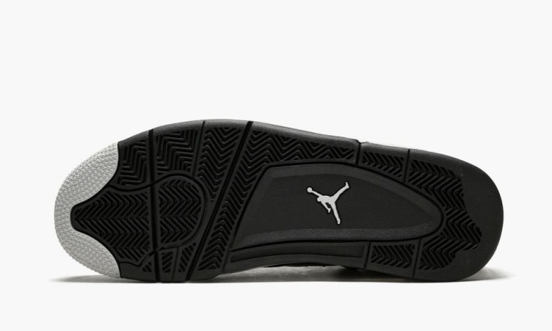 Nike Air Jordan 4 Retro LS 'Oreo' Miesten Kengät Mustat Harmaat Mustat | 896XACTFO