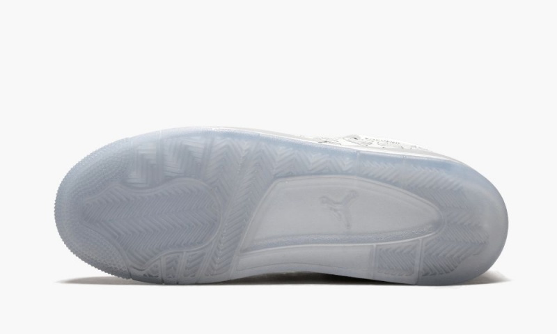 Nike Air Jordan 4 Retro Laser BG '30th Anniversary' Lasten Kengät Valkoinen Metal Hopea | 546AKSQLE