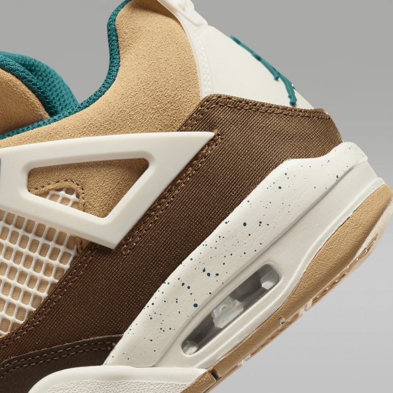 Nike Air Jordan 4 Retro Lasten Kengät Ruskea Turkoosi | 349QCRAYB