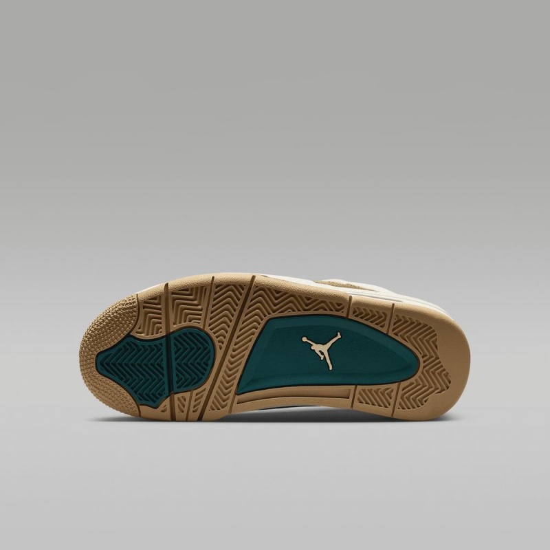 Nike Air Jordan 4 Retro Lasten Kengät Ruskea Turkoosi | 349QCRAYB