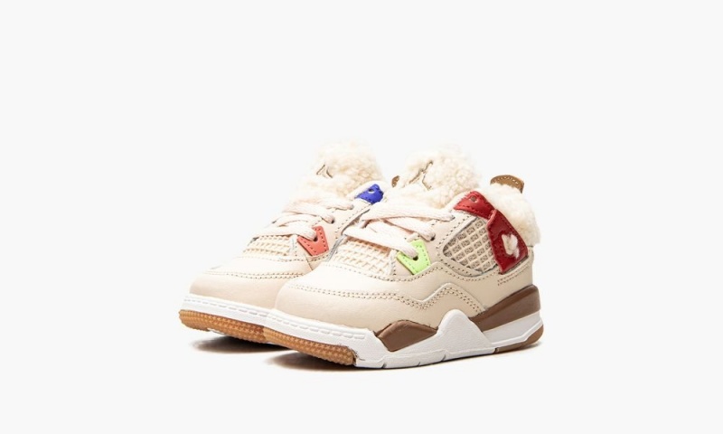 Nike Air Jordan 4 Retro Lasten Kengät Valkoinen | 091JIMDWZ